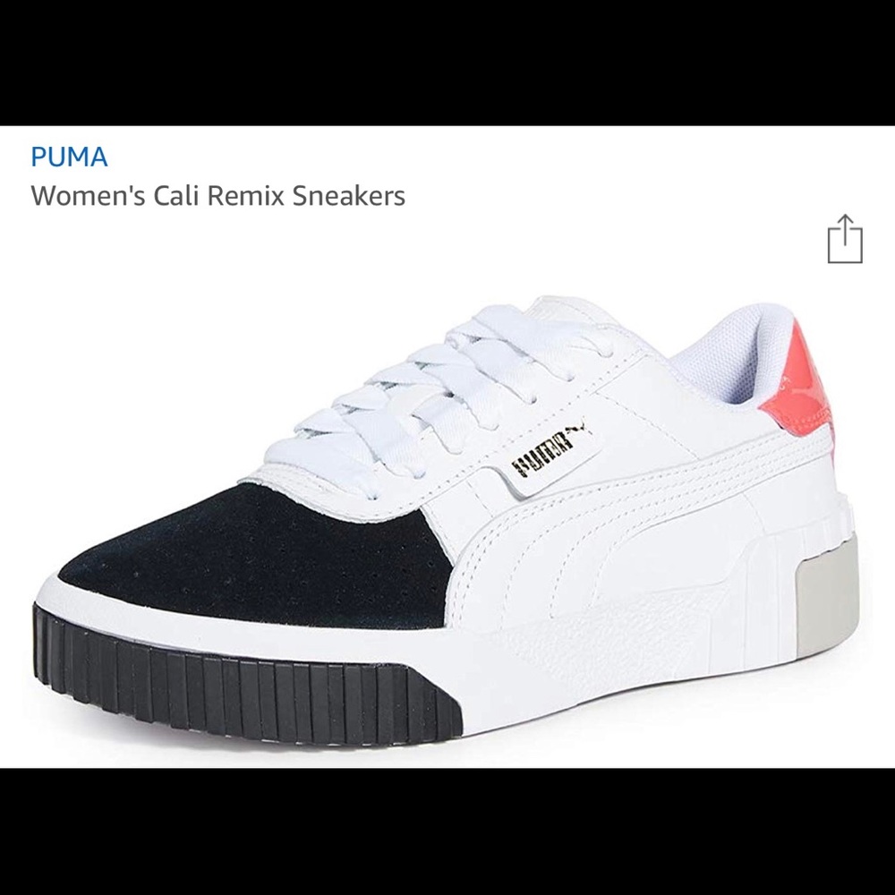 BNIB SOLDOUT PUMA CALI REMIX SNEAKERS 🖤💯🥊🔥✔️❤️